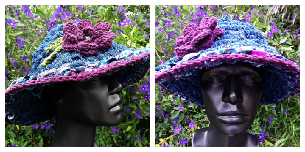 Crocheted Rag Hat