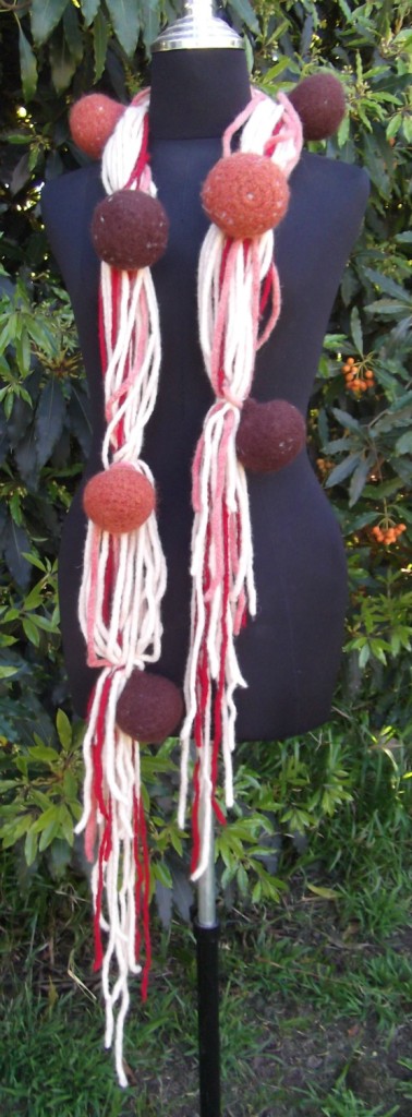 Spaghetti and Meatballs Scarf