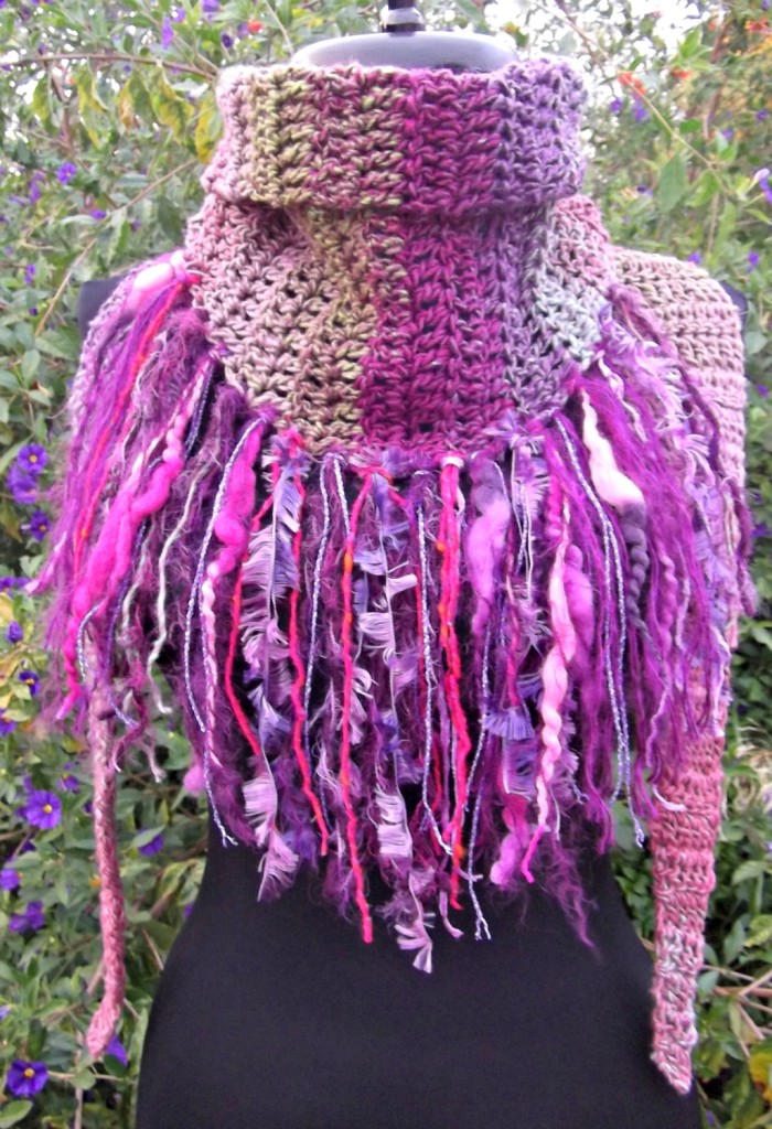 Wild Child Crocheted Scarf