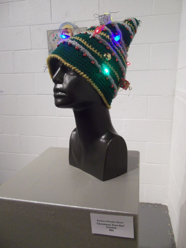 Crocheted Christmas Tree Hat, 2013