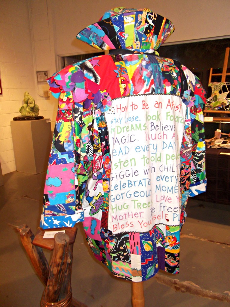 How To Be An Artist, wearable art, 2014